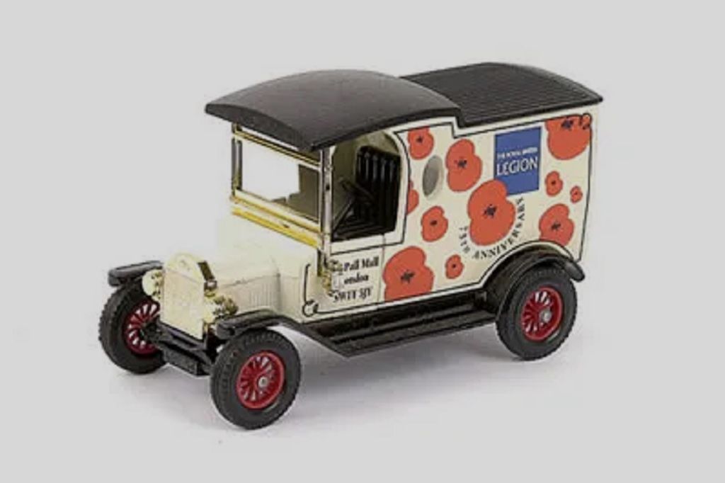 Matchbox Collectibles YCH03; 1912 Ford Model T Van; The Royal British Legion